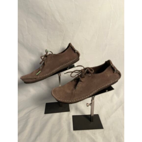 Clarks Originals Desert Trek Suede Shoes Women’s 6 Medium Brown - Picture 2 of 6
